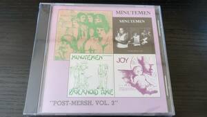 【未開封】Minutemen Post Mersh Post-Mersh vol. 3 punk hardcore sst records