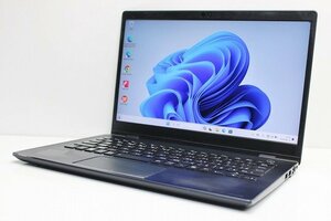 1円スタート ノートパソコン Windows11 WPS office搭載 dynabook G83 第8世代 Core i5 8250U メモリ16GB SSD256GB カメラ 13.3インチ