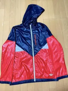 adidas ナイロンジャケット L