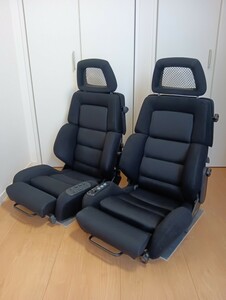 極上 RECARO c-classic c81 all black 左右2脚セット フルクリーニング済み 国内正規品です！！　cse.dse.81 レカロ　