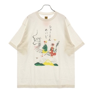 HUMAN MADE ヒューマンメイド 24SS Keiko Sootome #16 T-shirt ケイコ 元旦 辰年 プリント半袖Tシャツ XX27TE002 ホワイト