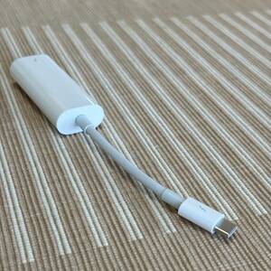 Apple 純正 Thunderbolt 3 (USB-C) to Thunderbolt 2 アダプタ 中古美品