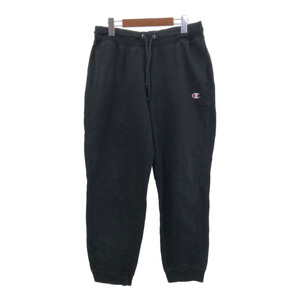 Champion チャンピオン REVERSE WEAVE リバースウィーブ スウェットパンツ ブラック (メンズ LARGE) 中古 古着 Q7556