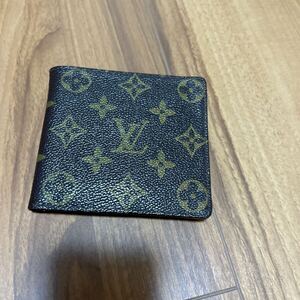 【L】ルイヴィトン LOUIS VUITTON モノグラム 二つ折り 財布 ジャンク品