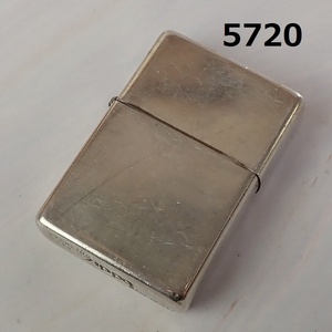 ■AC-5720　ヴィンテージ　ZIPPO ジッポーライター　スターリングシルバー　1994年 火花OK　　20241122