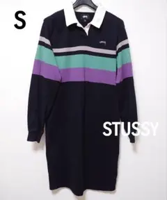 stussy☆ボーダーワンピース