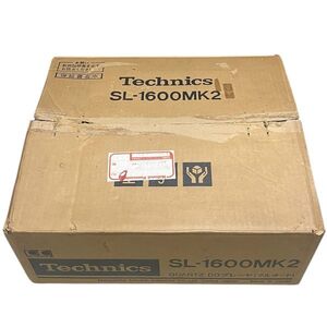 【未使用保管品】Technics テクニクス SL-1600MK2 ダイレクトドライブ フルオートレコードプレーヤー ターンテーブル SL-1600の兄弟機