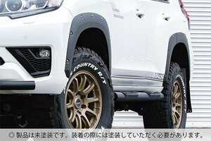 JAOS ジャオス フェンダーガーニッシュ type-X 未塗装品 ランドクルーザープラド GDJ150W GDJ151W GRJ150W GRJ151W TRJ150W 2013/9～2024/4