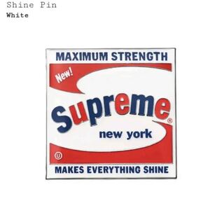 【Supreme】shine Pin ピンバッチ 新品 激レア / ピンバッジ ピンズ PIN シュプリーム ボックスロゴ BOXロゴ BOXLOGO ノベルティ セット