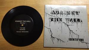 Against The Wall Identify Me 7EP nyhc earth crisis state craft crystal lake gorilla biscuits youth of today minor threat