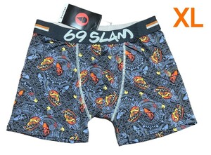 69slam ロックスラム ボクサーパンツ XLサイズ レギュラー丈 マイクロファイバー素材