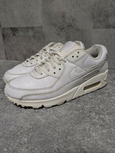 ナイキ NIKE AIRMAX90 エアマックス90 ホワイトレザー　26cm CZ5594-100 OSAGARI