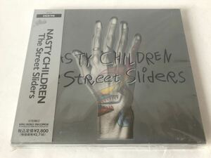 未使用 見本/ストリート・スライダーズ The Street Sliders ナスティ・チルドレン NASTY CHILDREN プロモ盤