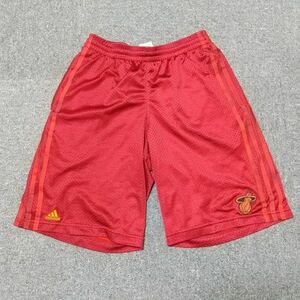 △ アディダス バスケットボールパンツ 160サイズ 赤 ADIDAS △