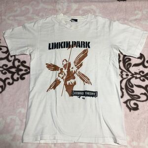 Linkin Park 半袖Tシャツ Hybrid Theory ハイブリッドセオリー　1stアルバム　バンドTシャツ