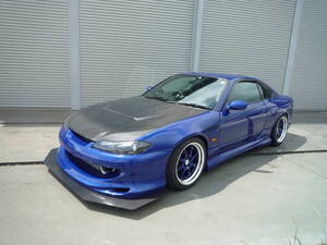 S15シルビア　カーボンエアロボンネット　IDESIGN製