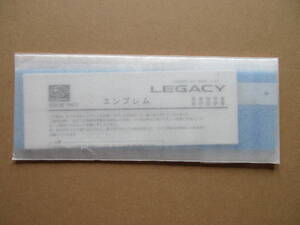 LEGACY エンブレム ゴールド 2.0 GT　レガシィ