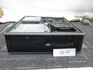 hp68 　　　　ＨＰ 　compaq 　8100 Elite SFF 　　ＨＤＤレス 　横置き型デスクトップ PC 