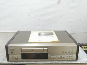 SONY CDP-555ESA RMD891 CDプレーヤー リモコン 説明書付き 中古772 