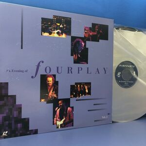 レーザーディスク An Evening of fourplay Vol.2 イヴニングオブフォープレイ チャカカーン LD LP レコード 5点以上落札で送料無料k