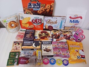 韓国　お菓子　ドバイチョコ　CU　ヤッカ　ハーシー　ミルククラシック　等　大量　詰め合わせ　