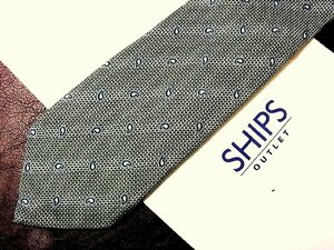 ★良品★3R05321【SHIPS】シップス「ペイズリー 柄」ネクタイ