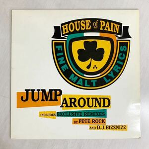 HOUSE of PAIN / JUMP AROUND // 12” remix UKオリジナル盤 PETE ROCK Tommy Boy