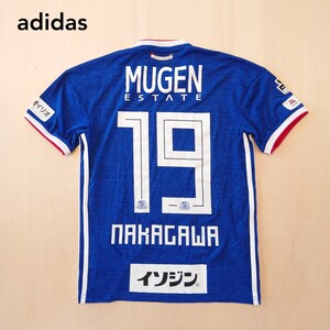 ADIDAS サッカー ユニフォーム 横浜Fマリノス 背番号19 仲川輝人 未使用品 アディダス サイズS 2405