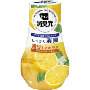 トイレの消臭元爽やかはじけるレモン400ML