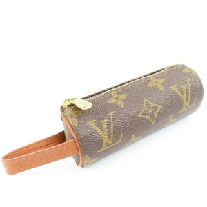 100401LOUIS VUITTON ヴィトン 新品同様美品 トロワ ボール ドゥ ゴルフ ゴルフボールケース 小物入れ ヴィンテージ モノグラム ポーチ