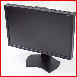 ★NEC MultiSync 液晶モニター 24.1型ワイド LCD-PA241W/2010年製/ディスプレイ&2030700023