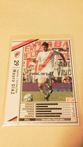 ☆WCCF2008-2009☆08-09☆026☆白☆マウロ・ディアス☆リーベル・プレート☆Mauro Diaz☆C.A. River Plate☆