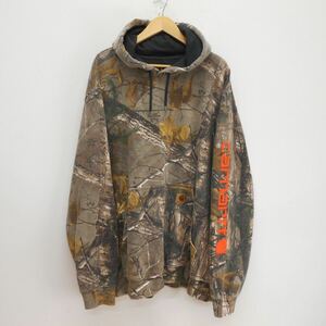 Carhartt カーハート 101763-977 MIDWEIGHT CAMO SLEEVE LOGO HOODIE プルオーバー パーカー カモ リアルツリー フーディー XL 10115973