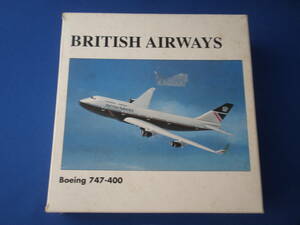 ヘルパ　herpa　1/500　ブリティッシュ・エアウェイズ　BRITISH AIRWAYS　ボーイング　Boeing　747-400