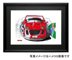 イラスト フェラーリＦ４０（前）