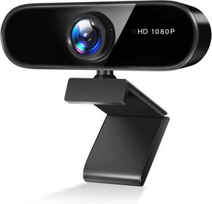 ウェブカメラ フルHD 1080P高 画質 200万画素 マイク内蔵 USBカメラ 自動光補正 30FPS 超広角95° クリップ/スタンド式 T138
