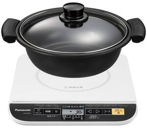 【中古】パナソニック IH調理器 ホワイト KZ-PG32-W