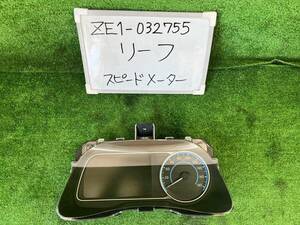 日産 リーフ ZAA-ZE1 スピードメーター ZE1-032755 24810 5SK1A 走行距離約182,500㎞