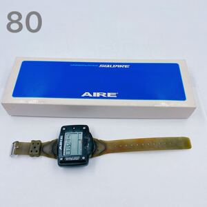 1F030 AIRE アイル ダイビング コンピューター UNDER WATER SQUARE 元箱付 