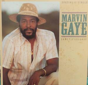 匿名・送料無料！　マーヴィン・ゲイ　Marvin Gaye　12インチシングルレコード　「聖女/Sanctified Lady」