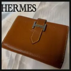 【レア物】HERMES エルメス　べアン　カードケース　美品