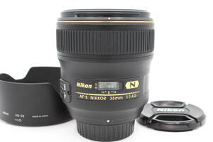 【美品】NIKON ニコン 単焦点レンズ AF-S NIKKOR 35mm f/1.4G フルサイズ対応 #LE2023729