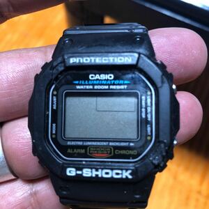 CASIO　G-SHOCK　カシオ　ジーショック　DW-5600E　スクエアケース　メンズ　防水　スピードモデル　時計　ジャンク