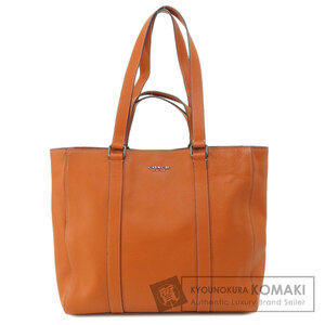 COACH コーチ C8157 ロゴ 2WAY ハンドバッグ レザー レディース 中古