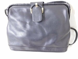 ペレボルサPELLE BORSA　ショルダーバッグ 斜め掛けカバン/ブラック　 ※RY3303036