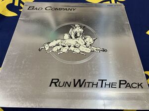 Bad Company★中古LP国内盤「バッド・カンパニー～Run With The Pack」