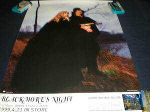 ブラックモアズ・ナイト/CD Under a Violet Moon 発売 宣伝・告知ポスター/Blackmore