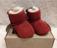 ☆新品☆UGG アグ キッズブーツ ファーストシューズ 11cm 赤色