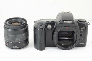 【適格請求書発行】ジャンク品 Canon キヤノン EOS Kiss PANORAMA 35mm一眼レフカメラ + EF 35-80mm F4-5.6 III 【アルプスカメラ】240112f