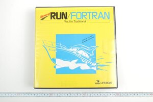 ※ 希少 PC-9800用 LIFEBOAT ライフボート 5インチソフト ADVANCED RUN/FORTRAN PC-9801 1013